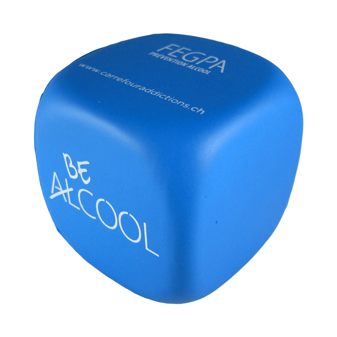 Blue Decision Dice Stress Ball