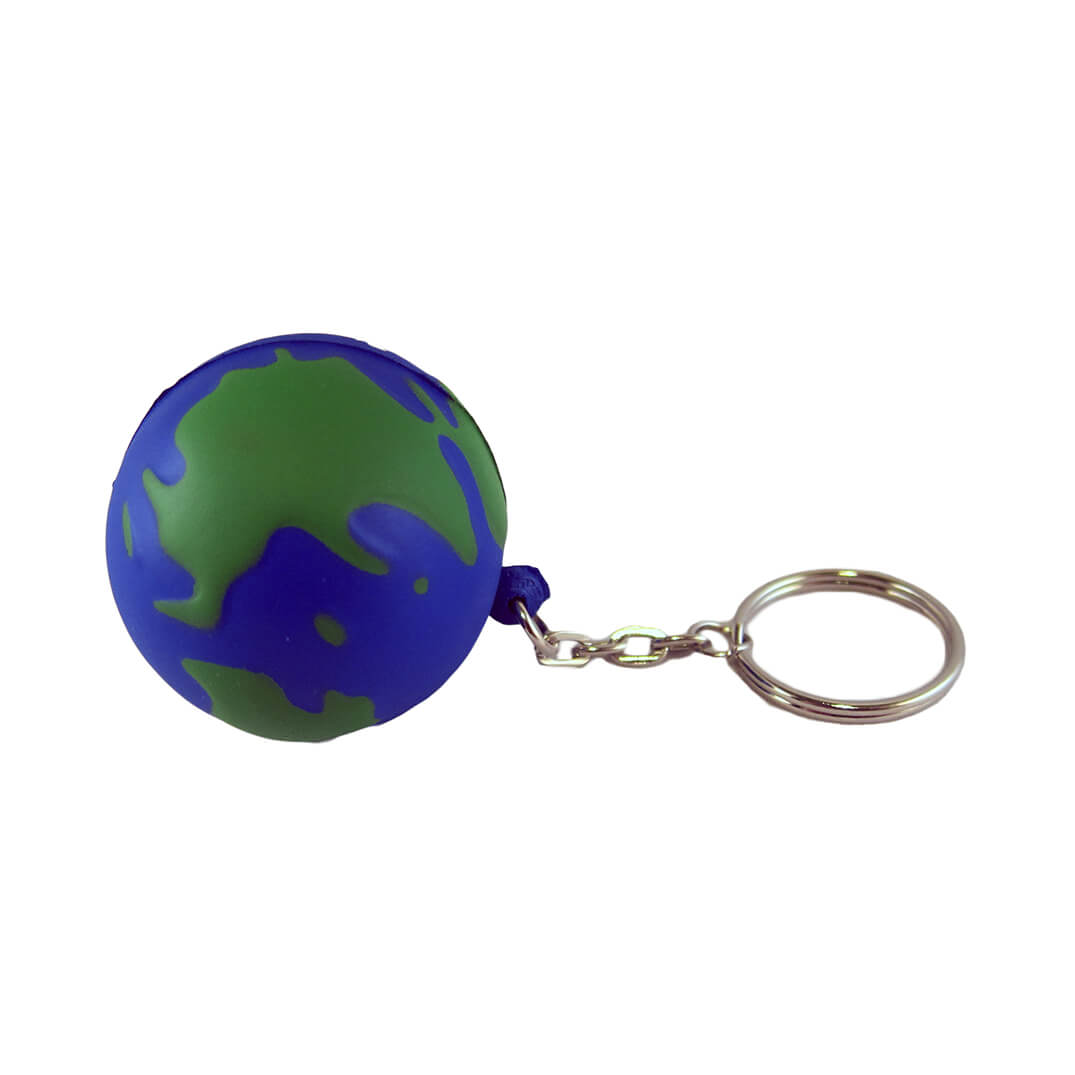 Globe Keyring Side