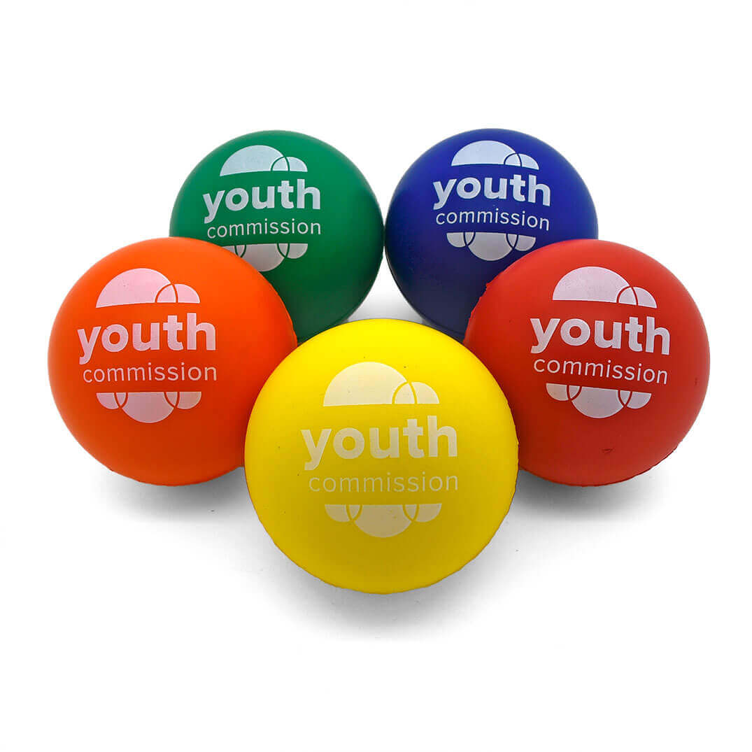 Youth Commission 70mm Stress Ball Group
