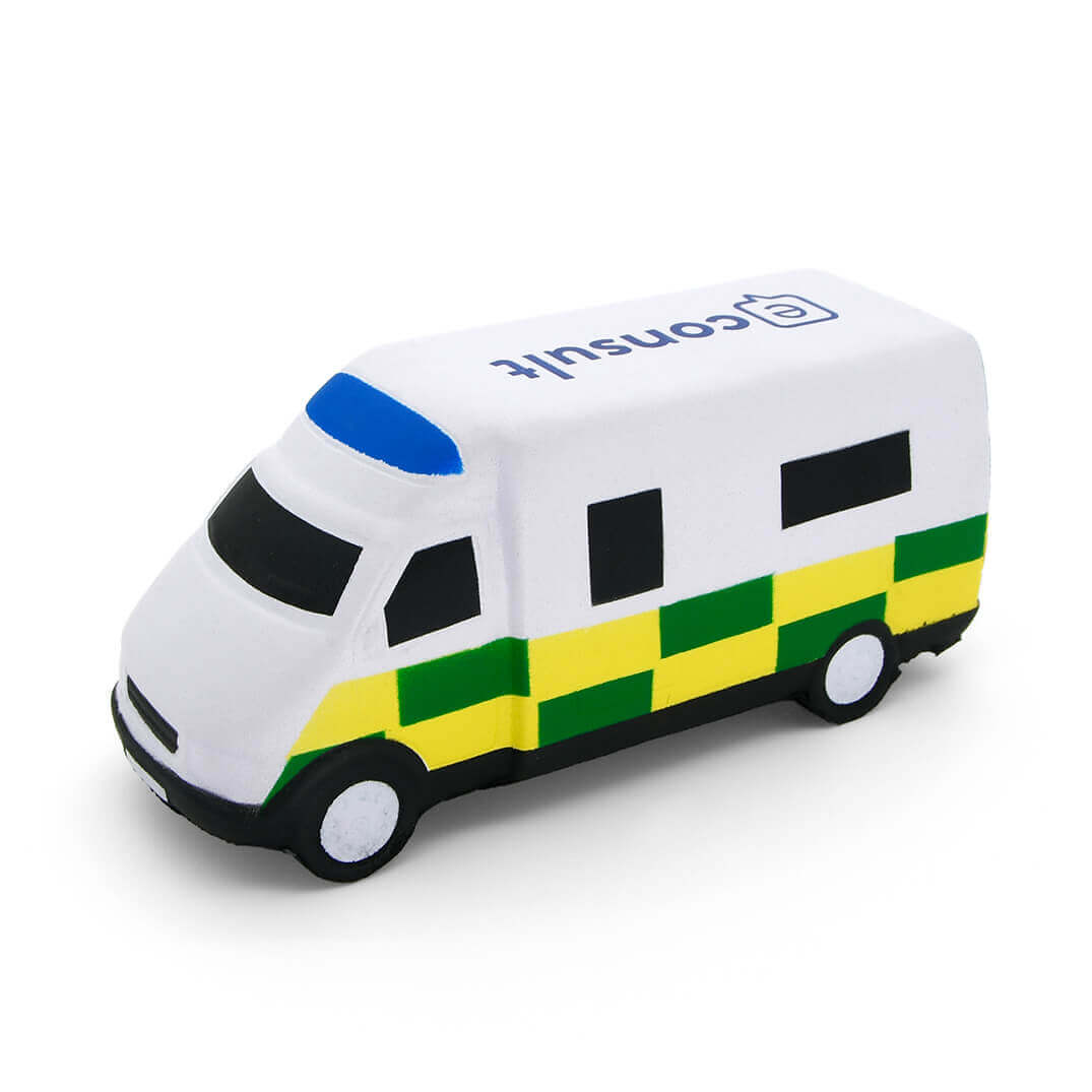 Ambulance Stress Ball Side View