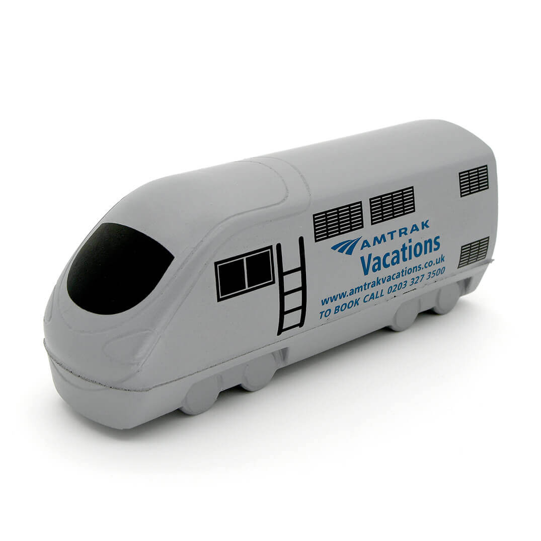 Amtrak Grey Train Stress Ball Alternate View