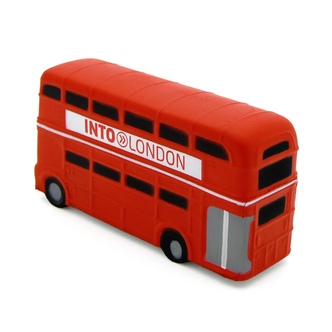 Double Decker London Bus Side View