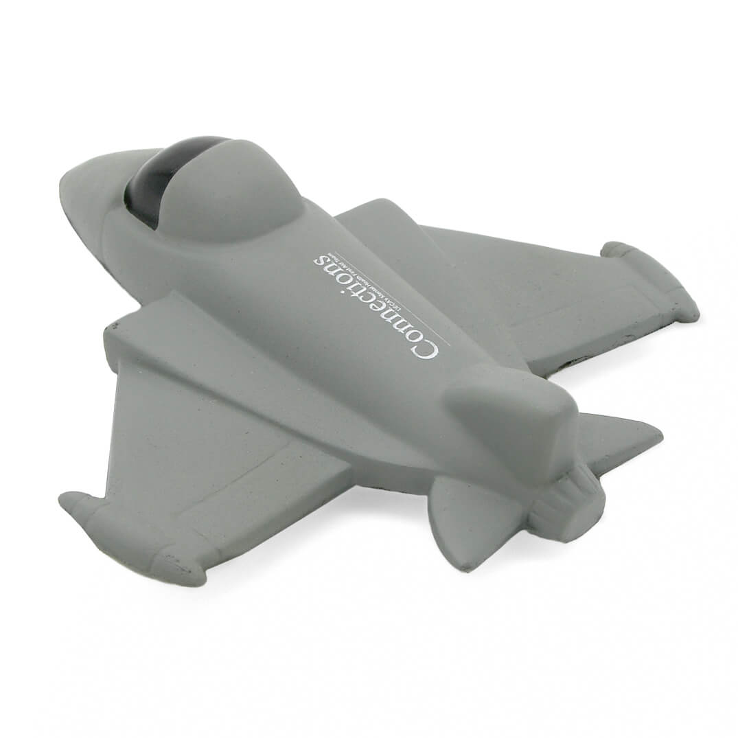 Fighter Jet Stress Ball Rear View