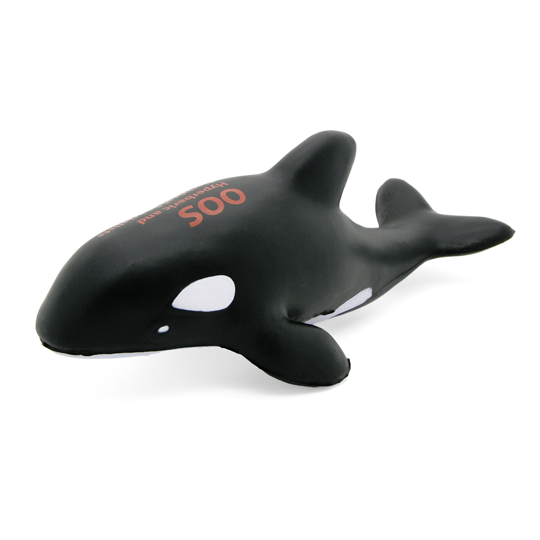 Killer Whale Stress Ball Alternate Front View