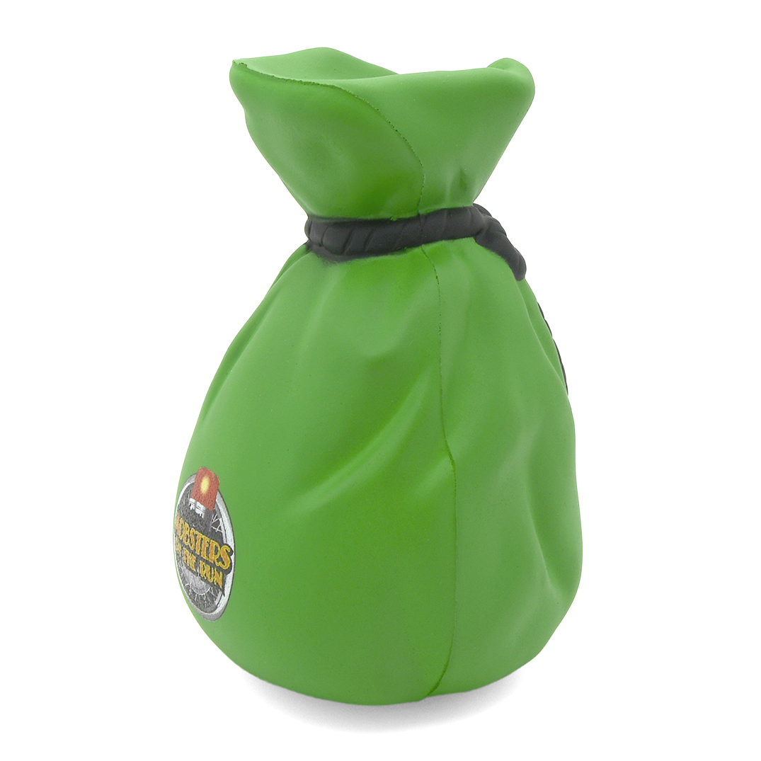 Money Bag Stress Ball Side View