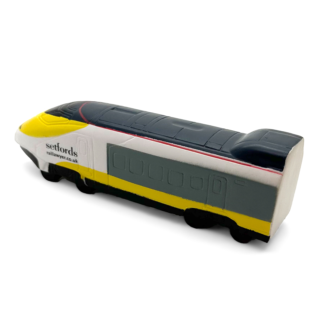 High Speed Train Stress Ball - Side View