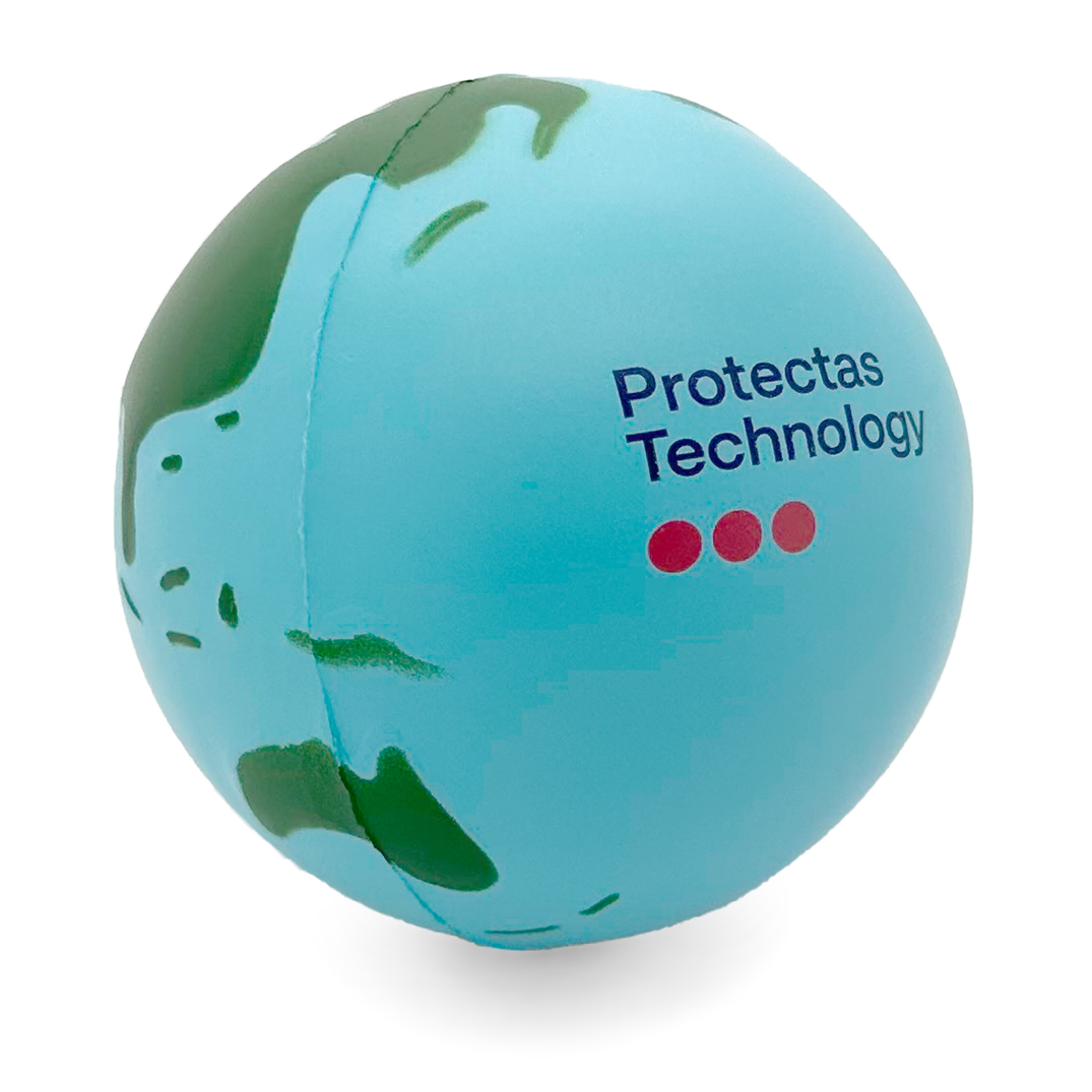 Globe Stress Ball Side View