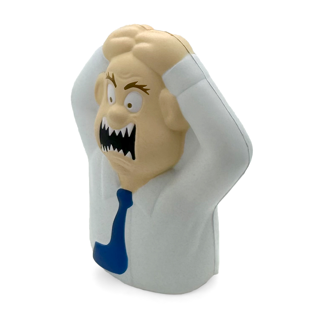 Angry Man Stress Ball Side