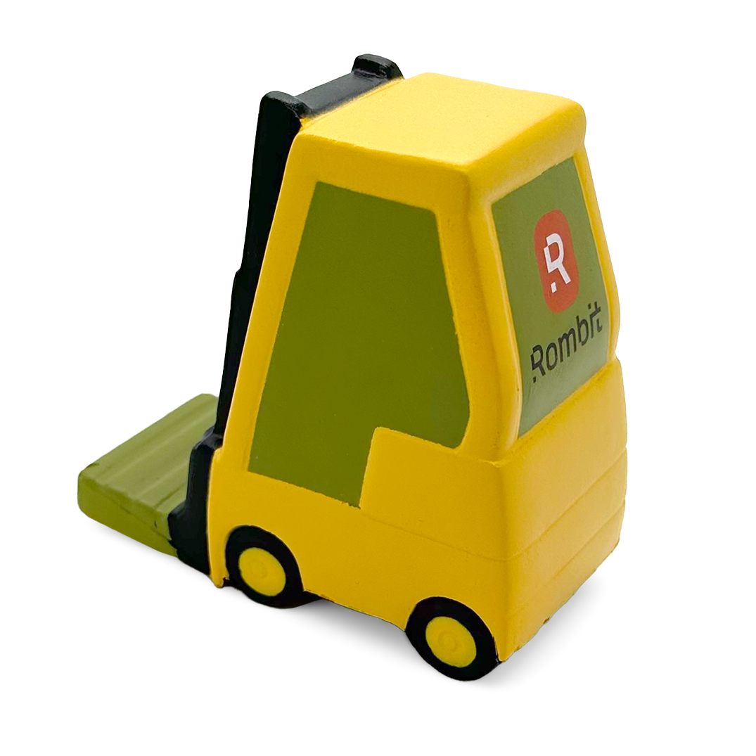 Forklift Truck Stress Ball Side