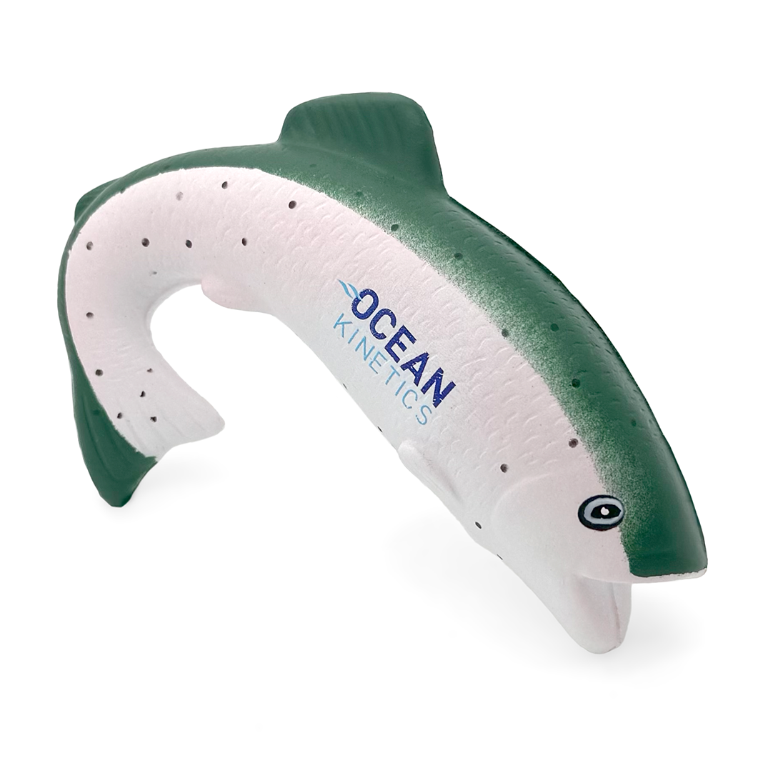 Trout Stress Ball Front View Alternate
