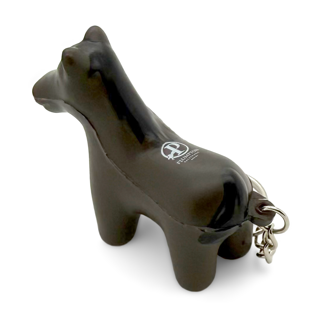 Stress Horse Keyring Rear