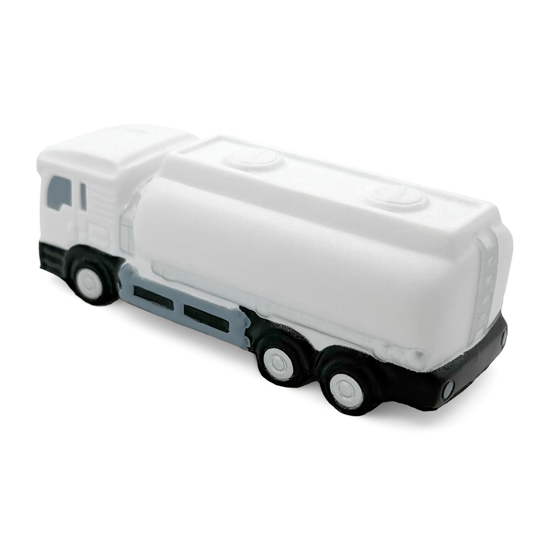 Oil Tanker Lorry Stress Ball Side View