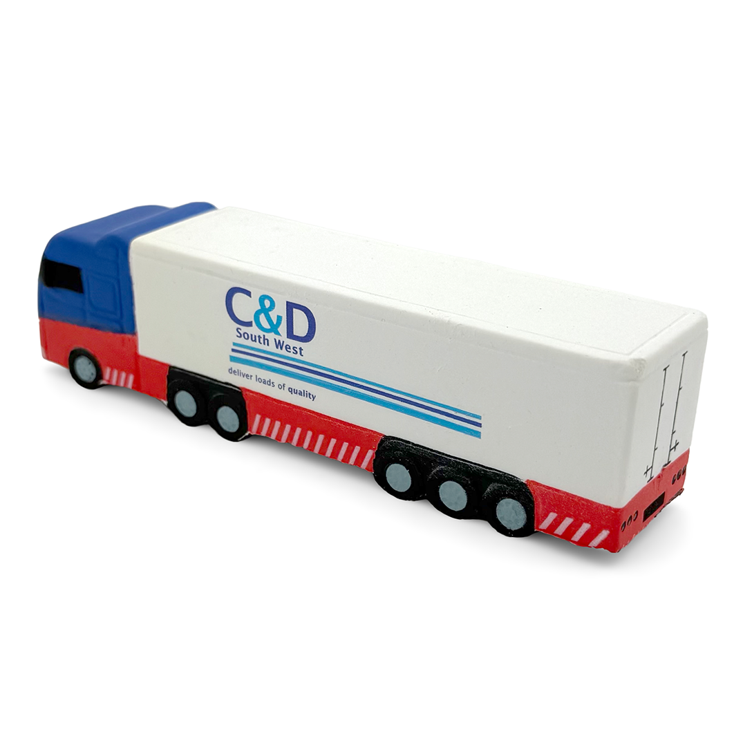 HGV lorry stress ball side
