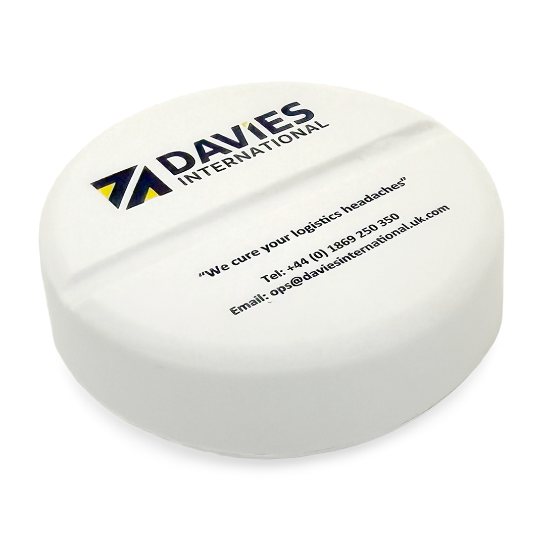 Round Tablet Stress Side View
