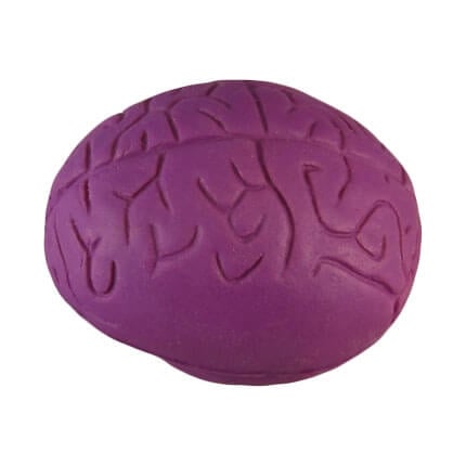 Purple Small Brain Stress Ball