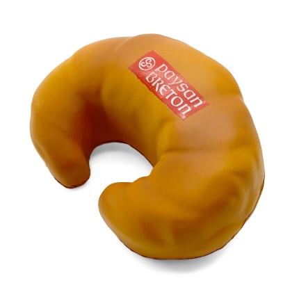 Croissant Stress Ball - Side View