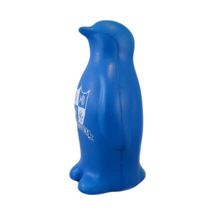 Penguin stress ball shape side view