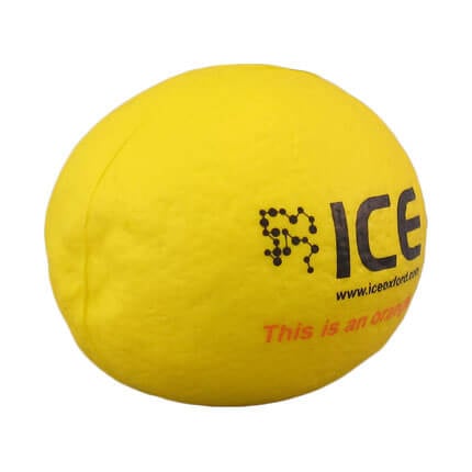 Lemon stress ball shape 