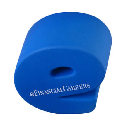 e stress ball top view