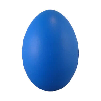 Goose egg stress ball shape back view