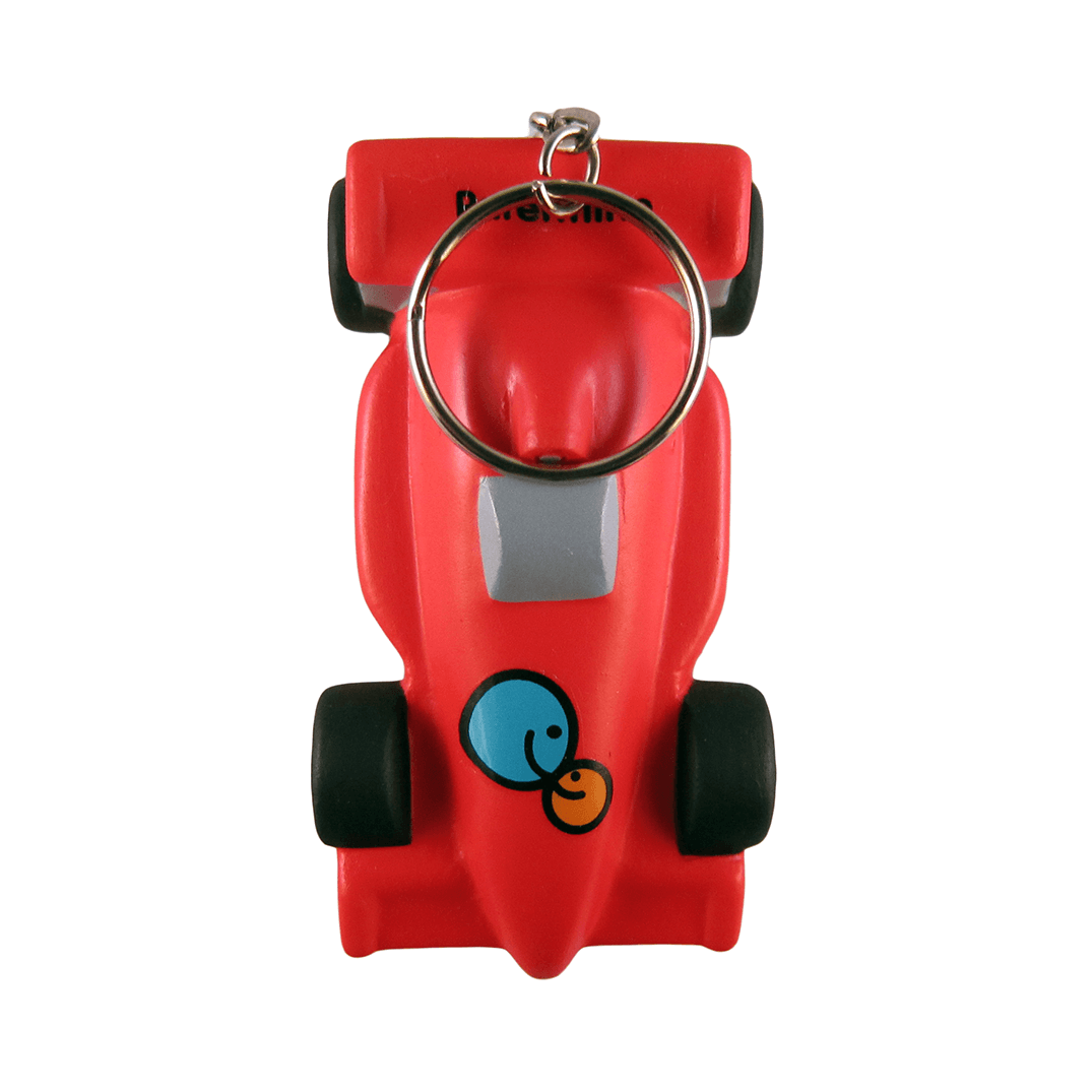 Racing Car Keyring Top