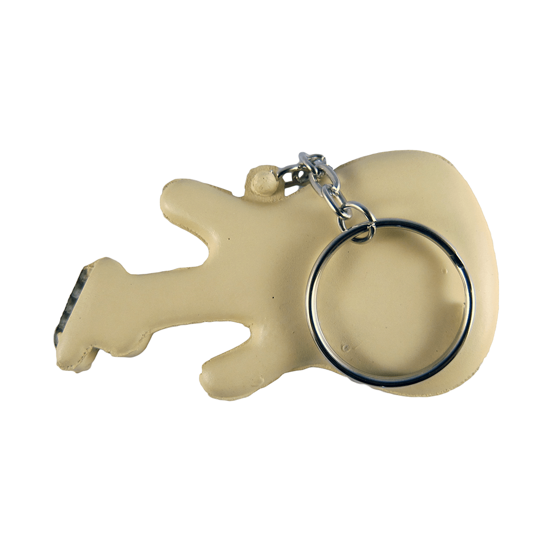 Guitar Keyring Back