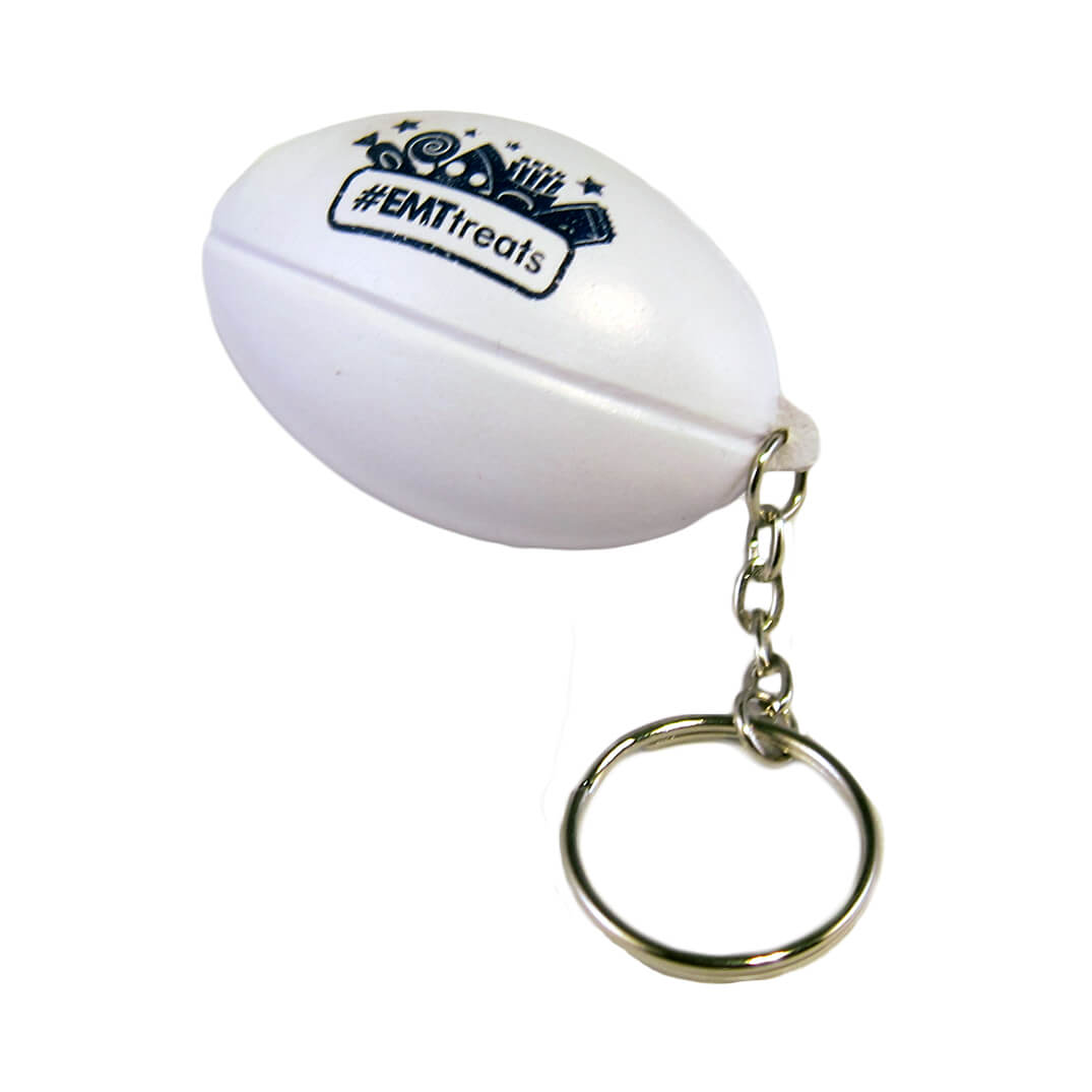 Rugby Keyring with Keychain