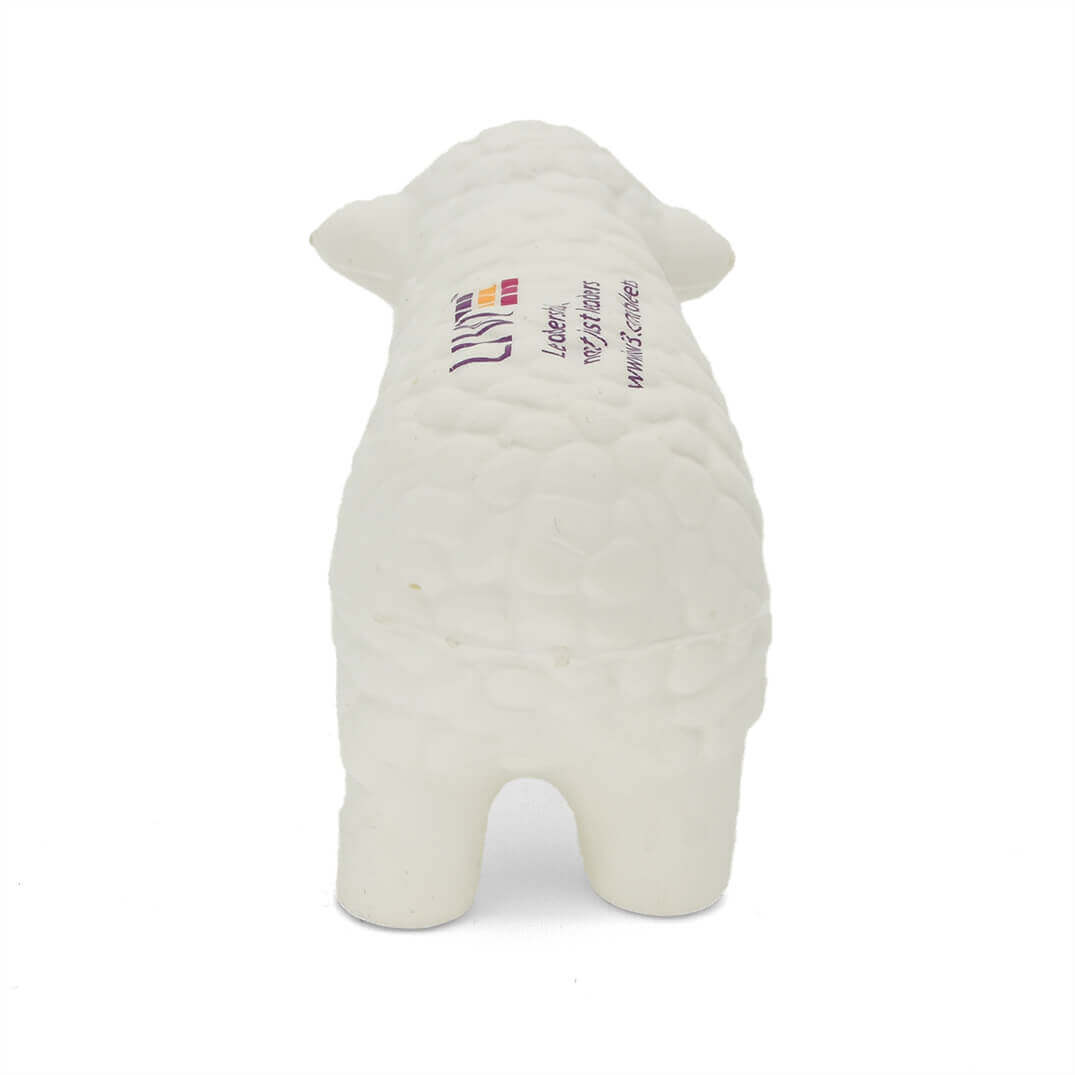 Sheep Stress Ball Rear View