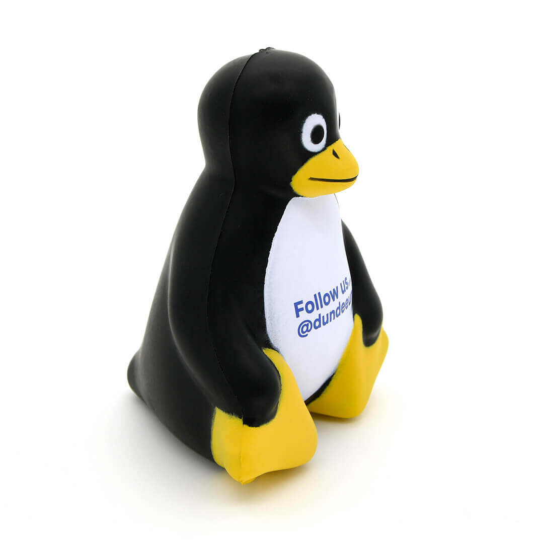 Sitting Penguin Stress Ball Side