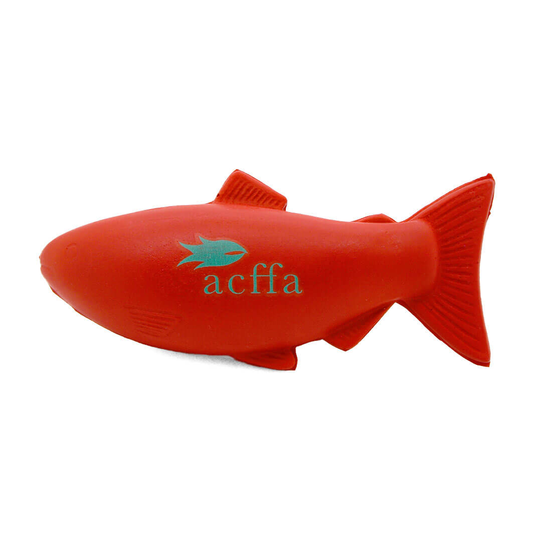 Red Salmon Stress Ball