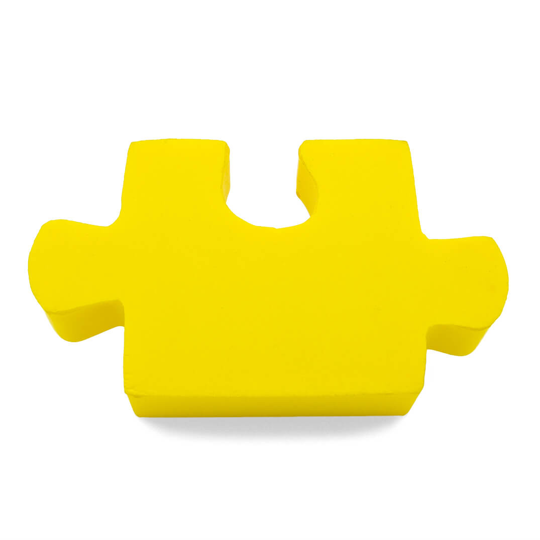 Yellow Stress Jigsaw Piece