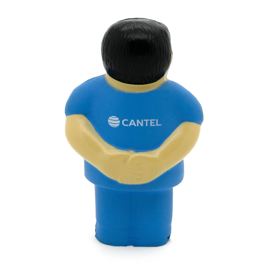 Male Nurse Stress Ball Rear View