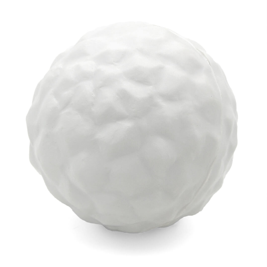 Snowball Stress Ball Rear View