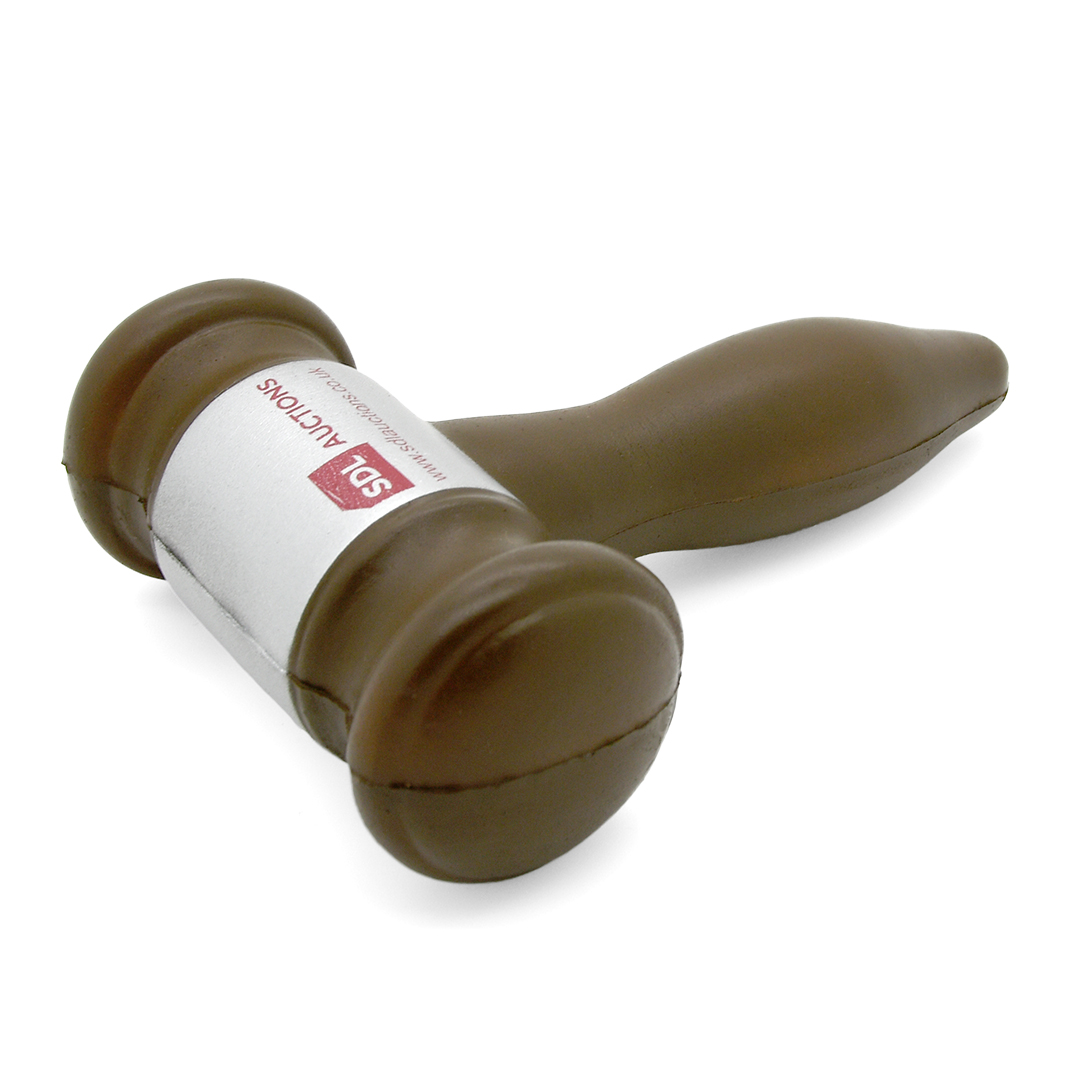 Gavel Stress Ball Alternate Side View