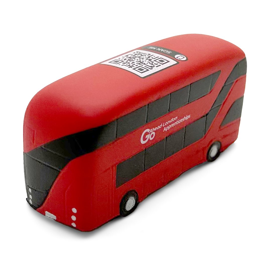 Routemaster Bus Stress Ball - Rear View