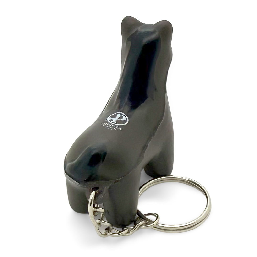 Stress Horse Keyring Rear with Keychain