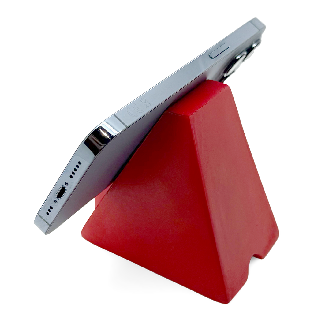 Stress Mobile Phone Stand Rear with iPhone