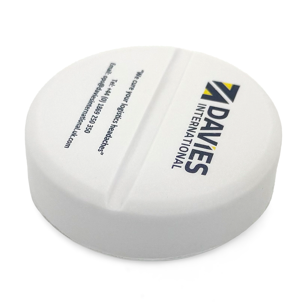 Round Tablet Stress Alternate Side View