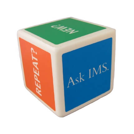 Stress toy cube shape