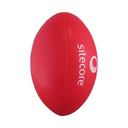 Rugby Stress Ball Standing View