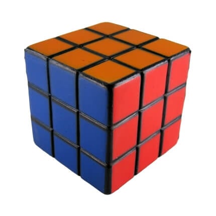 Rubiks Cube Back