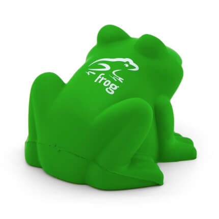 Frog Stress Ball Rear View