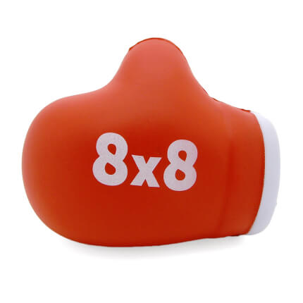 Boxing glove top stress ball