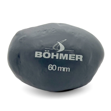 Potato Stress Ball with 60mm Printed on Front