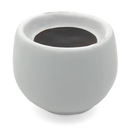 Coffee Cup Stress Ball Rear