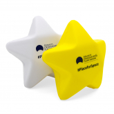 Yellow And White Star Stress Balls