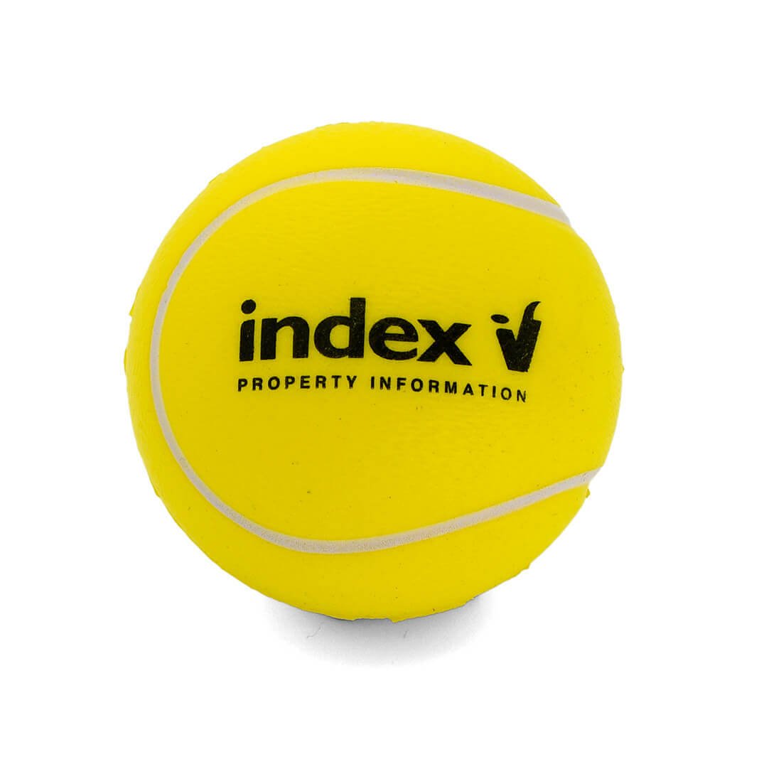 Index Pi Stress Tennis Ball Front View