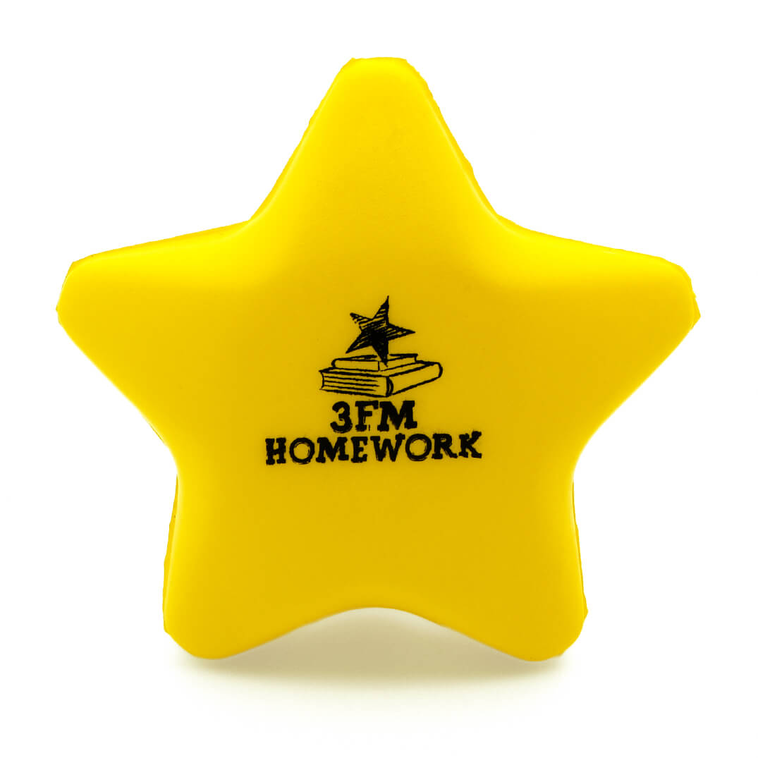 Yellow Stress Star Rear View