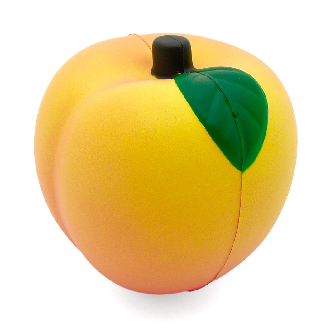 Peach Stress Ball Leaf View