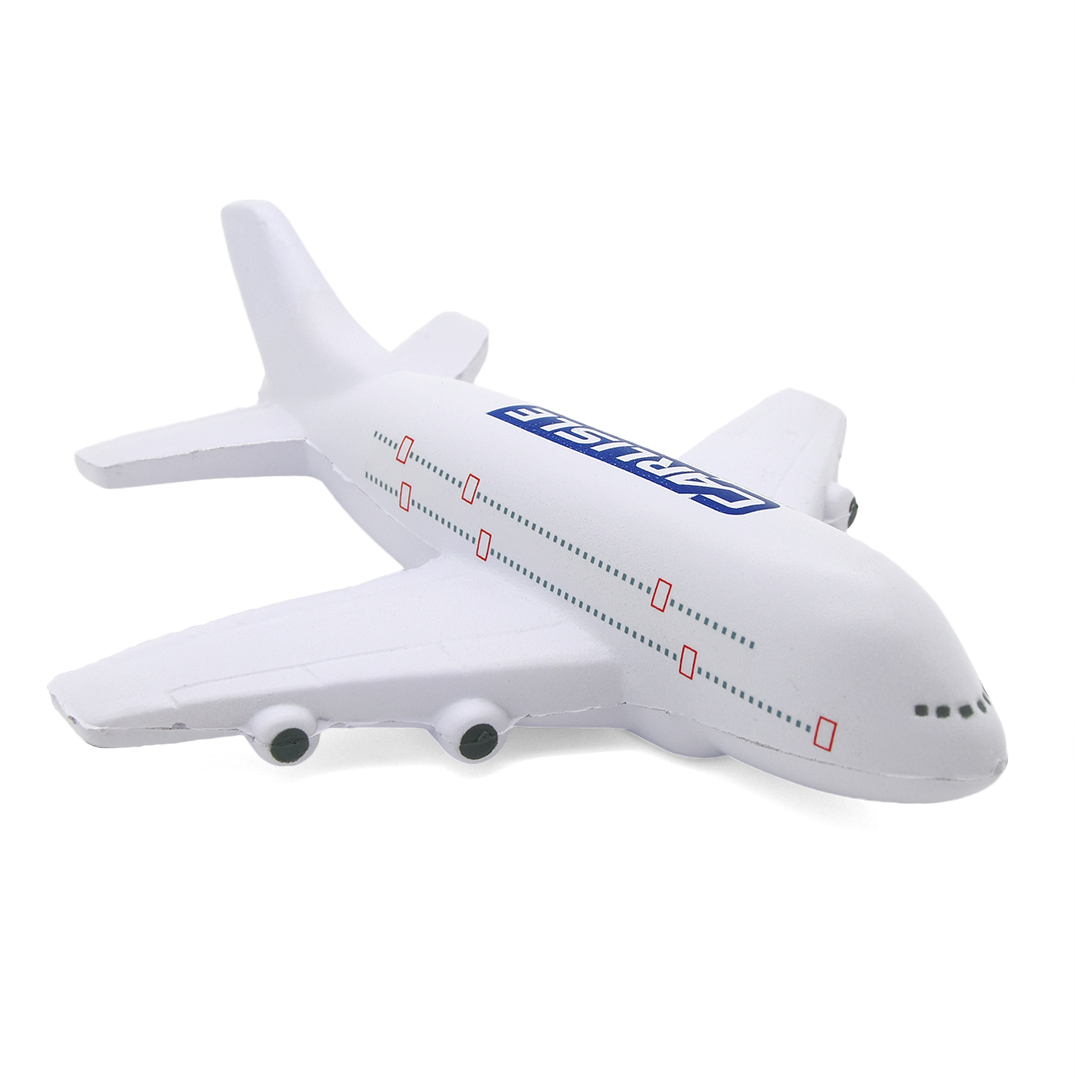 A380 Style Aeroplane Stress Ball Alternate Front View